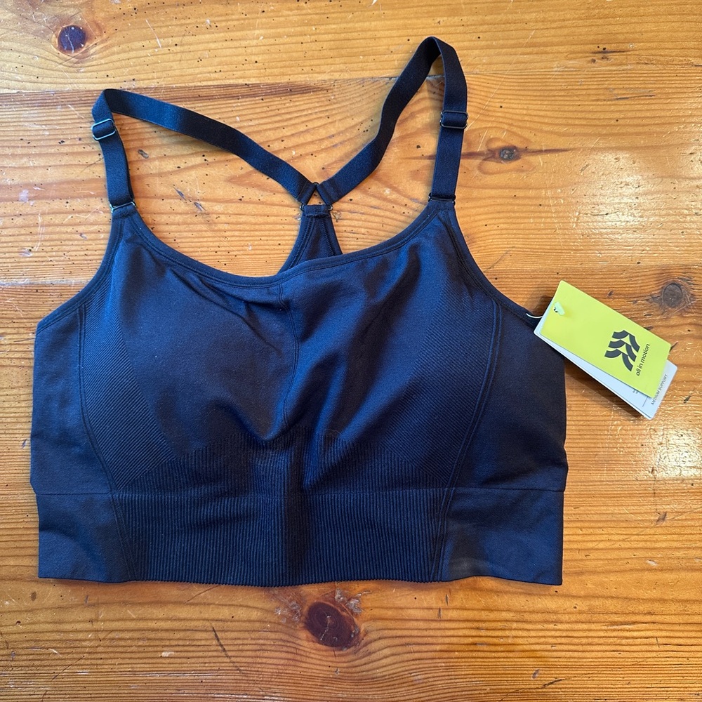 Black Sports Bra